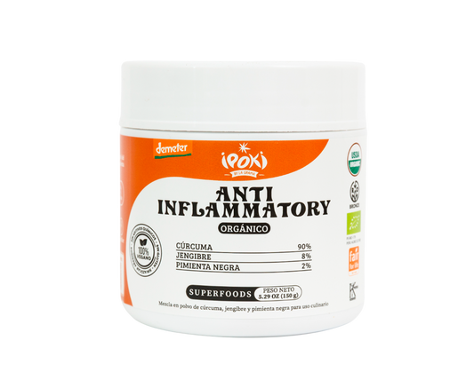 Antiinflammatory Ipoki – Cúrcuma, jengibre y pimienta negra.